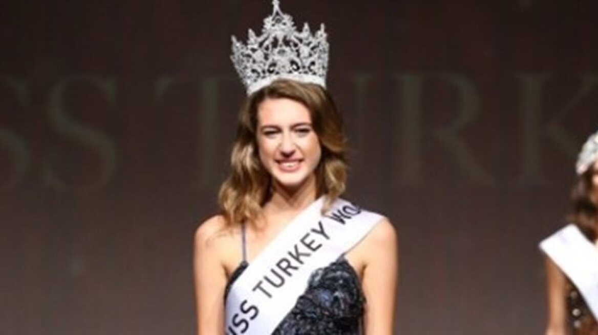 Miss Turkey stripped of crown over tweet! (photos-video)