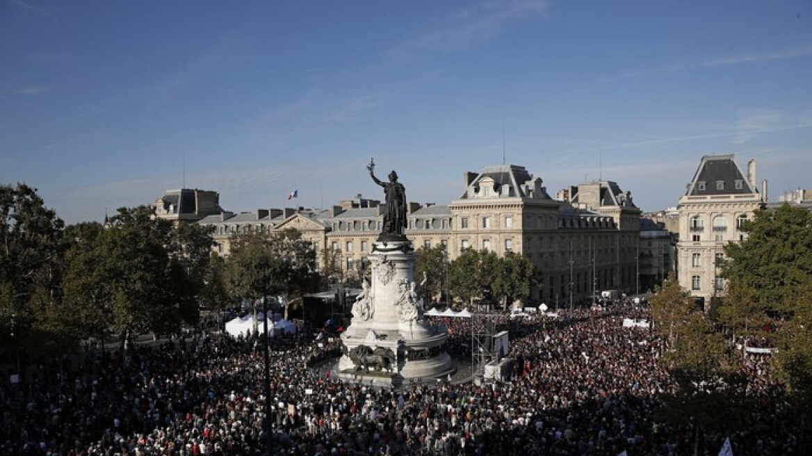 Γαλλία: Δεκάδες χιλιάδες διαδηλωτές κατά της εργασιακής μεταρρύθμισης του Μακρόν 