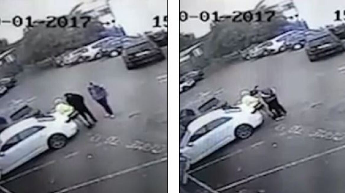 Βίντεο: Έριξε αναίσθητο με μια μπουνιά παρκαδόρο επειδή του ζήτησε 3,5 ευρώ για μια θέση στάθμευσης