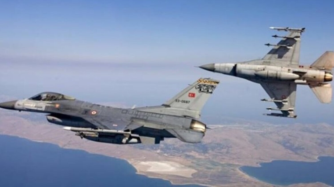 Τουρκικά F-16 πέταξαν πάνω από το Φαρμακονήσι