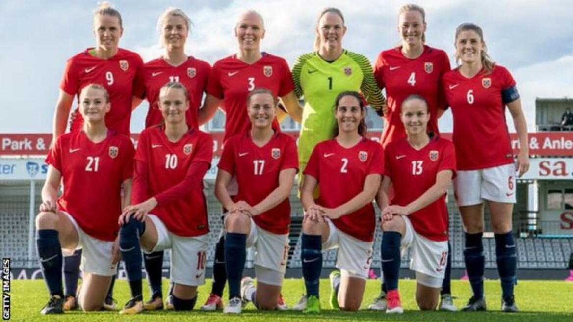 Νορβηγία: Ισότητα και στο ποδόσφαιρο - Ίδιες αμοιβές σε άντρες και γυναίκες 