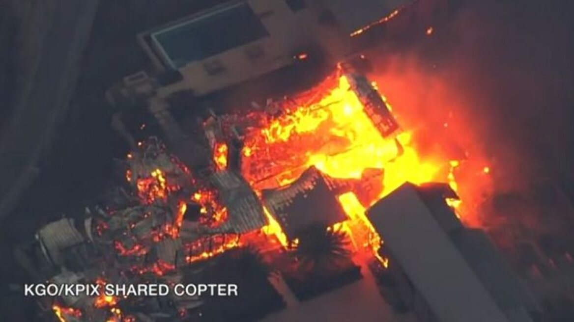 Wildfires kill 10 in California (photos-videos)