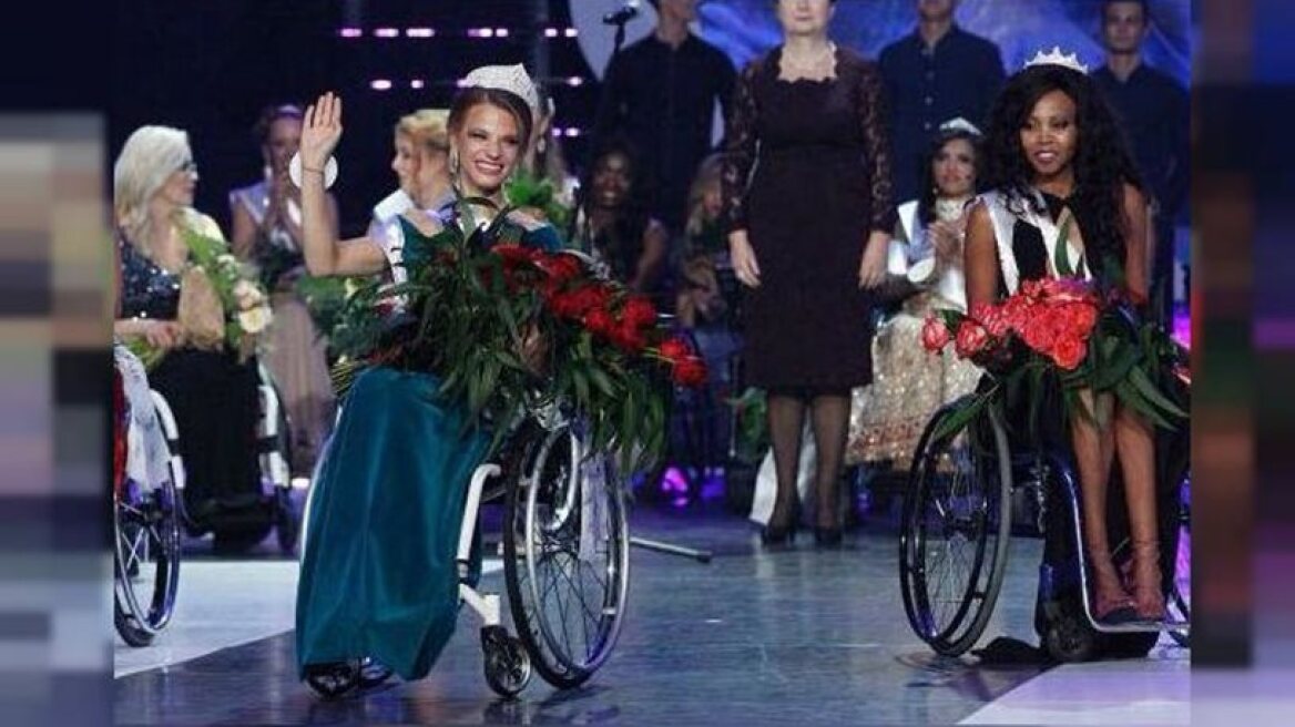 The first Miss World on a wheel chair (PHOTOS)