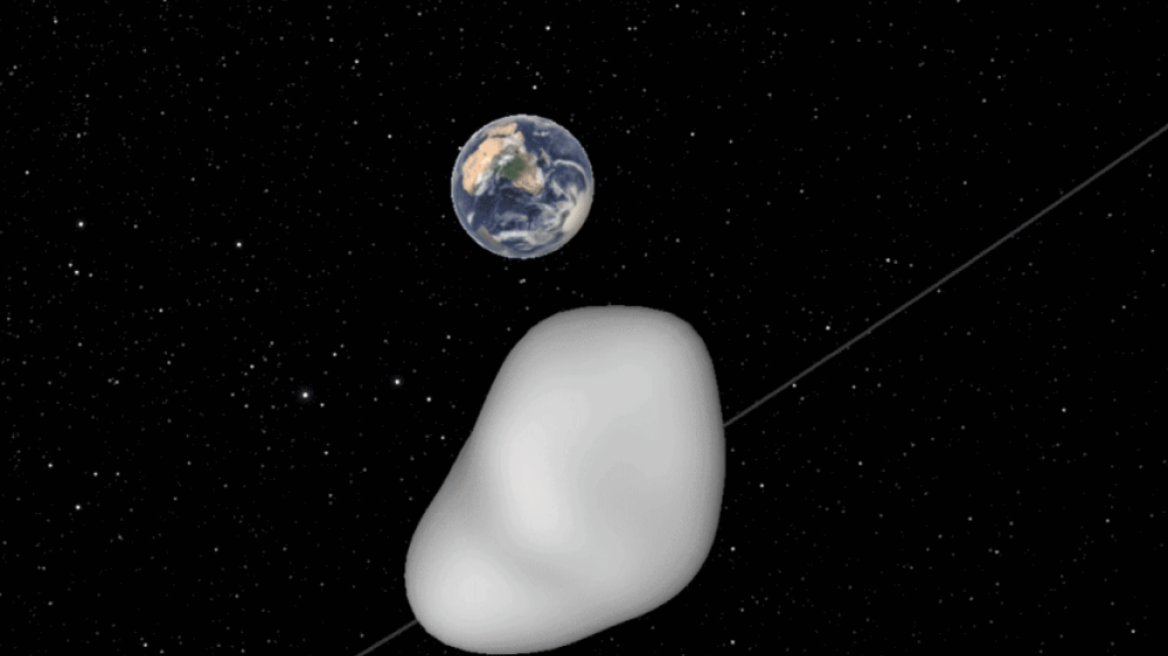 «Ξυστά» από τη Γη πέρασε το πρωί ένας αστεροειδής