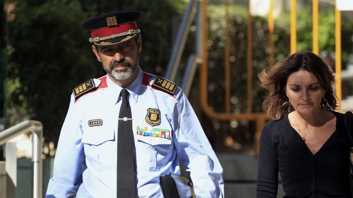 Ισπανία: Ο εισαγγελέας ζήτησε να τεθεί υπό κράτηση ο αρχηγός της καταλανικής αστυνομίας