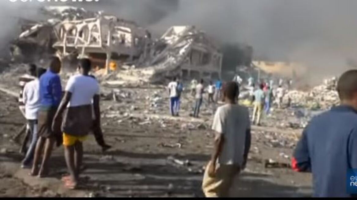 Περισσότεροι από 300 οι νεκροί από την διπλή επίθεση στην Σομαλία