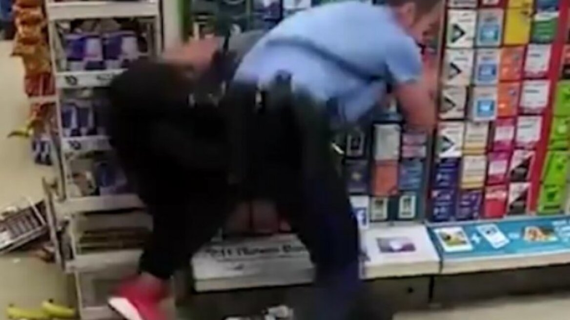 Βίντεο: Επεισοδιακή σύλληψη σε κατάστημα στις ΗΠΑ!