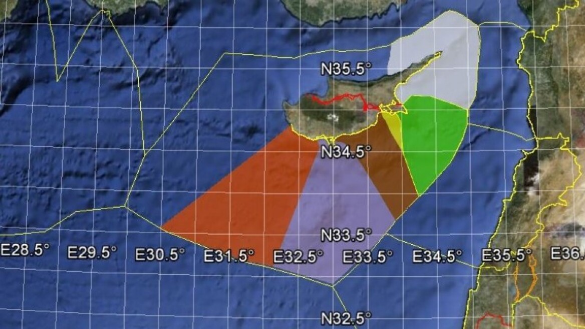 Κύπρος: Καθορίζει ΑΟΖ στη θαλάσσια περιοχή προς την Τουρκία
