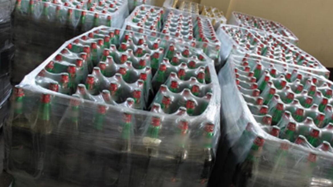 Κατέσχεσαν 700 λίτρα λαθραίων ποτών στον Προμαχώνα