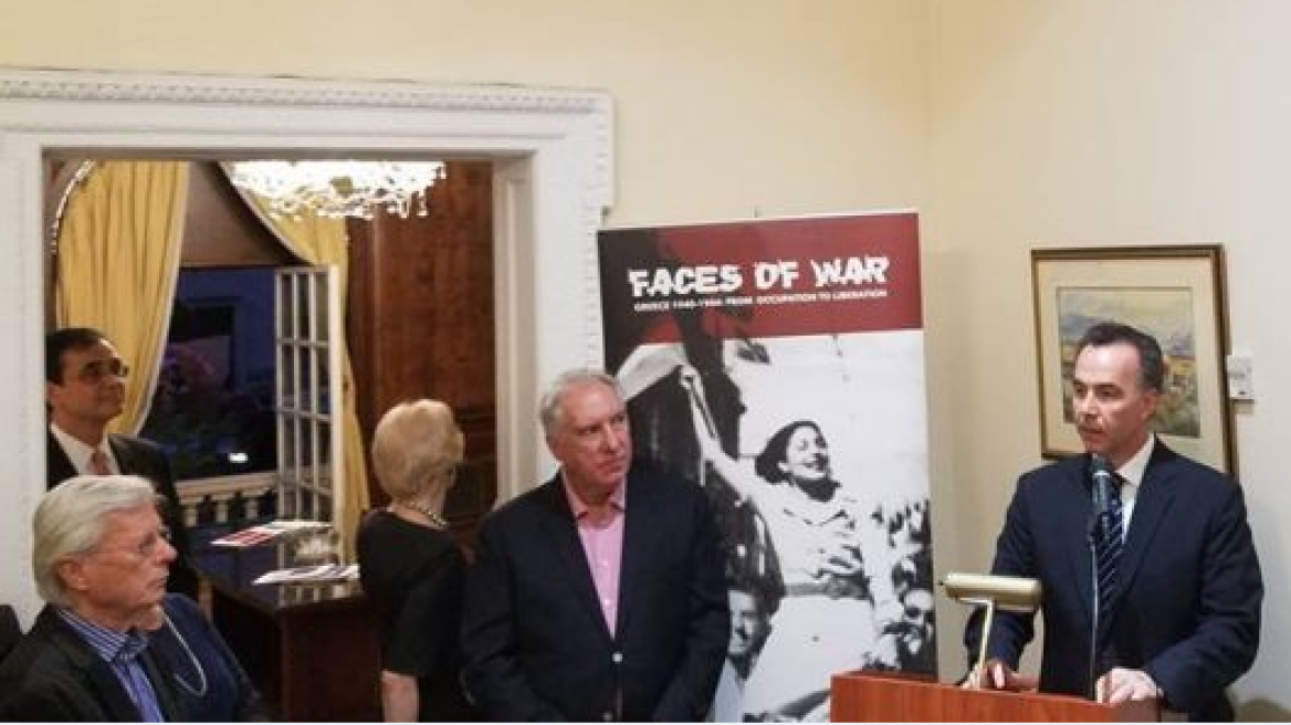 “Faces of War. Greece 1940-1944: From Occupation to Liberation”, commemorating “OXI Day” at the Consulate General of Greece in New York