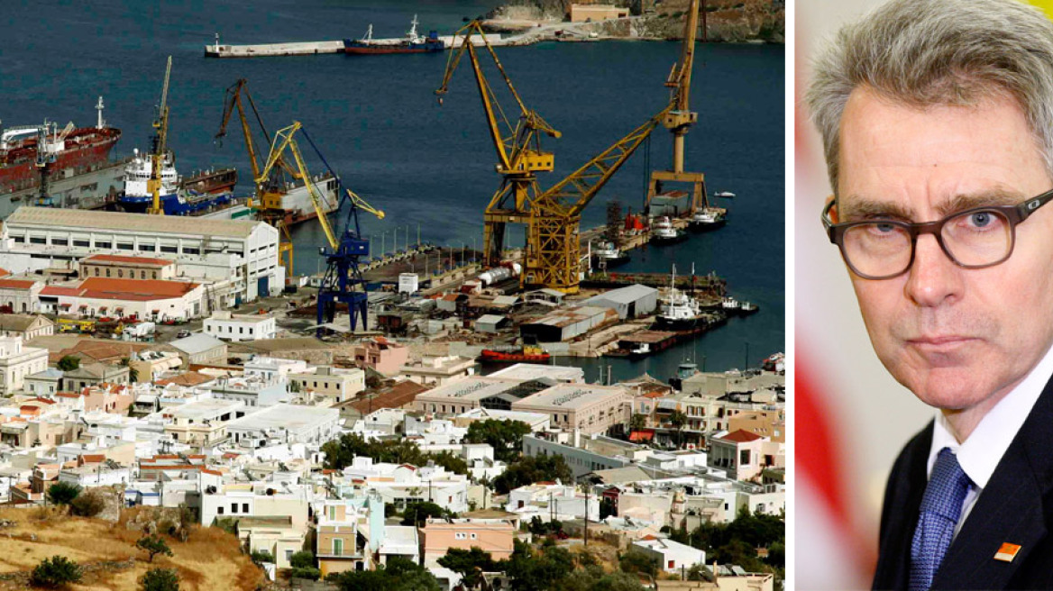 Τζέφρι Πάιατ: Μεγάλη επένδυση της ελληνοαμερικανικής Onex στα ναυπηγεία Σύρου