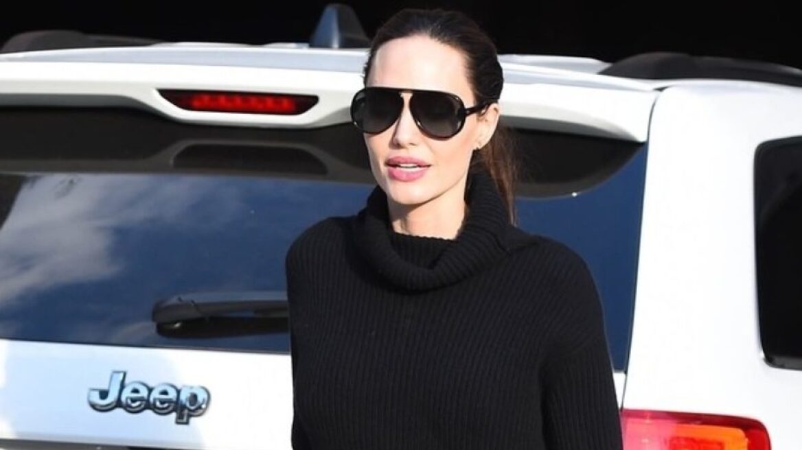 H Angelina Jolie με στυλ που δε μας έχει συνηθίσει