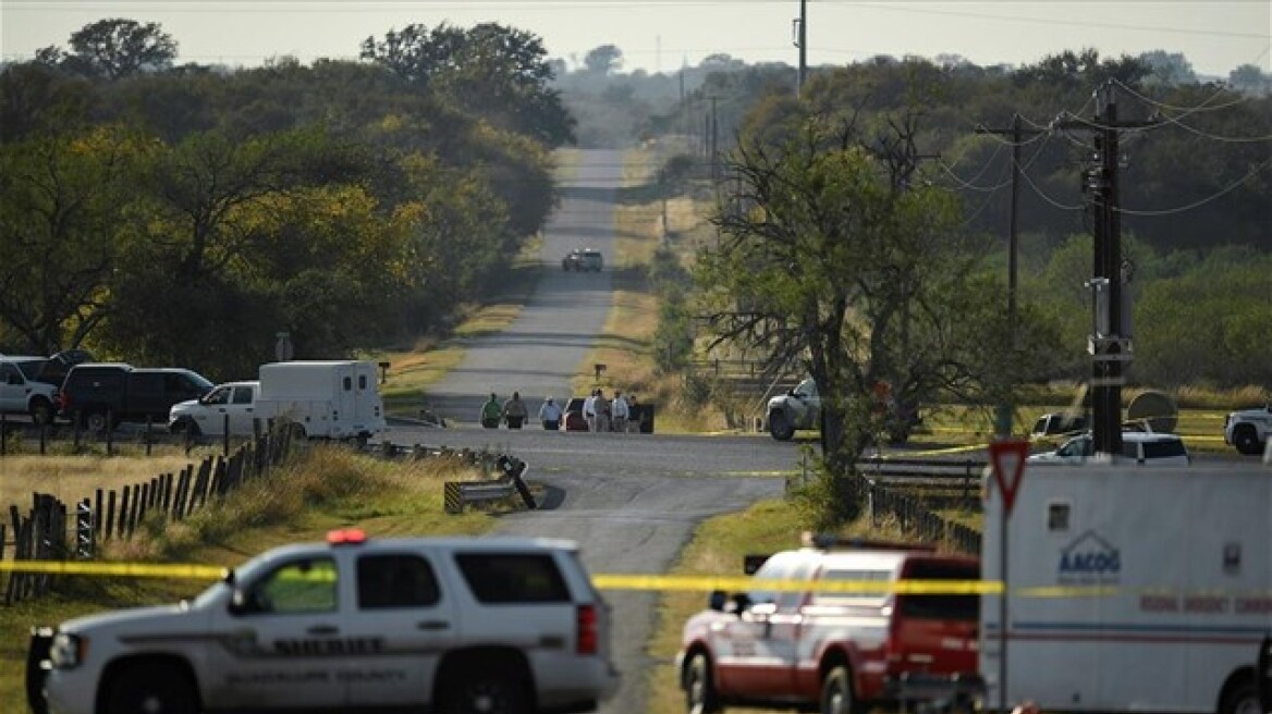 Μακελειό στο Τέξας: 26 νεκροί σε μία κοινότητα με λιγότερους από 900 κατοίκους 