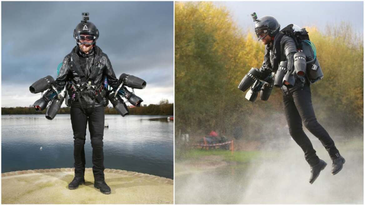 Richard Browning sets new speed record in Iron Man-style jet suit (VIDEO-PHOTOS)