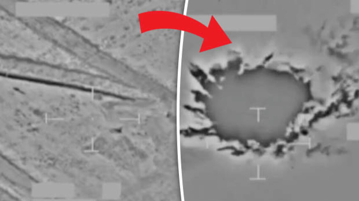 Βίντεο: Η στιγμή που αεροπλάνο της RAF βομβαρδίζει δεκάδες τζιχαντιστές