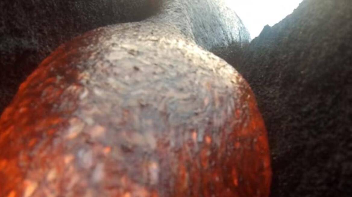 A camera was swallowed by lava, survived & recorded the entire thing! (VIDEO)