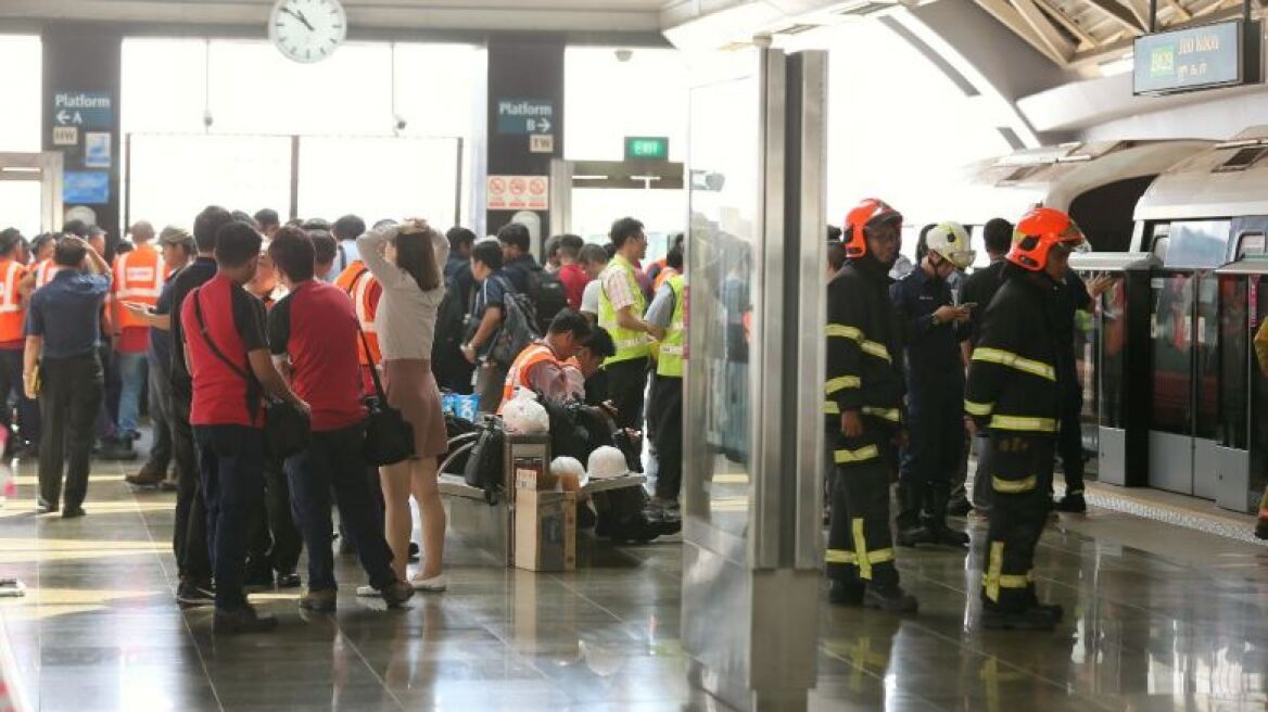 Σιγκαπούρη: Σιδηροδρομικό ατύχημα με 25 τραυματίες