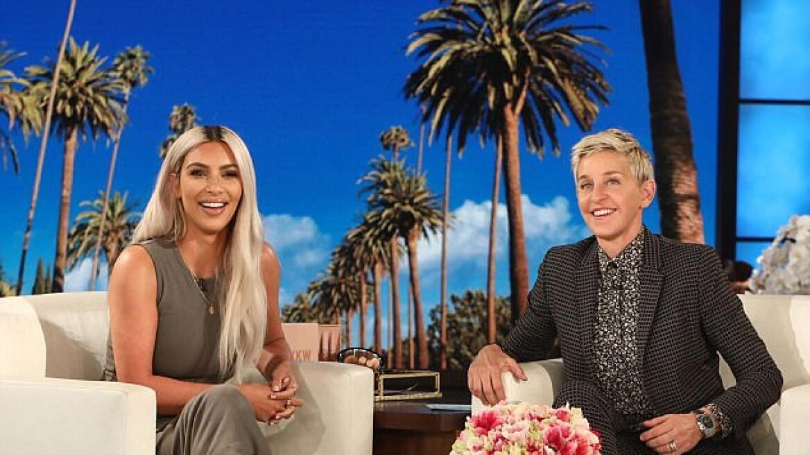 Η Kim Kardashian αποκάλυψε στην Ellen DeGeneres το φύλο του τρίτου της παιδιού 