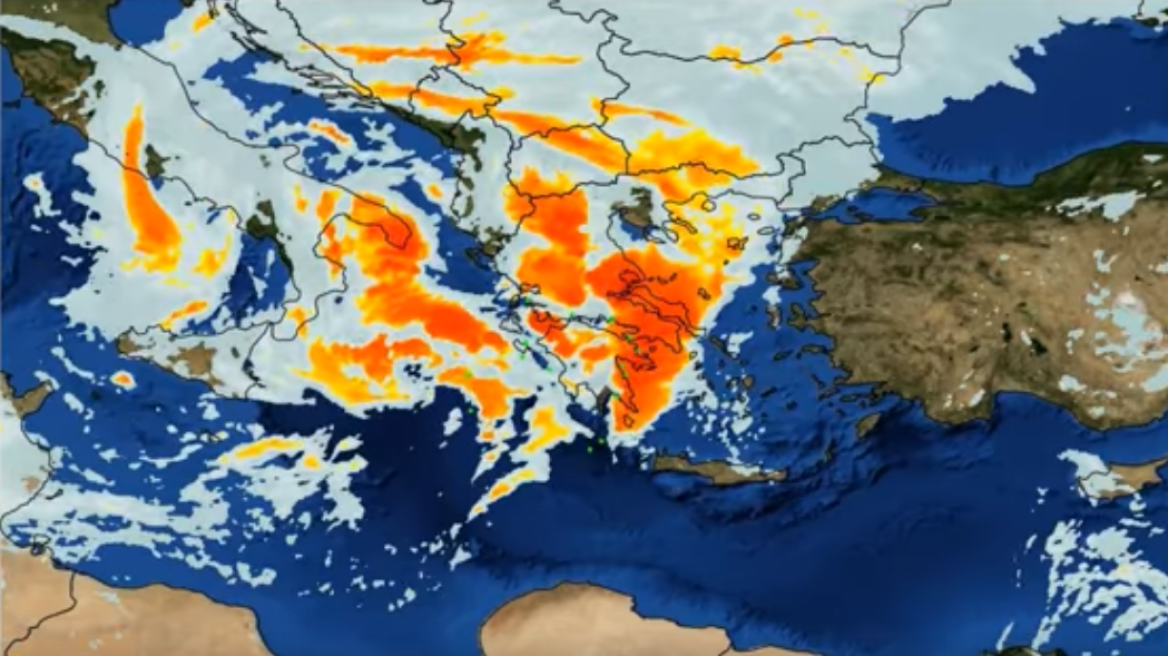 Βίντεο: Έφτασε στο Ιόνιο ο κυκλώνας «Ζήνων»