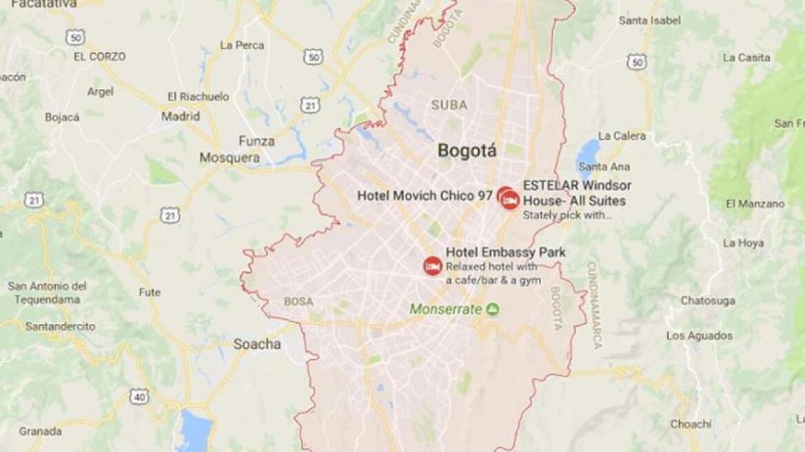 Κολομβία: Πτώση λεωφορείου σε χαράδρα με 14 τουλάχιστον νεκρούς 