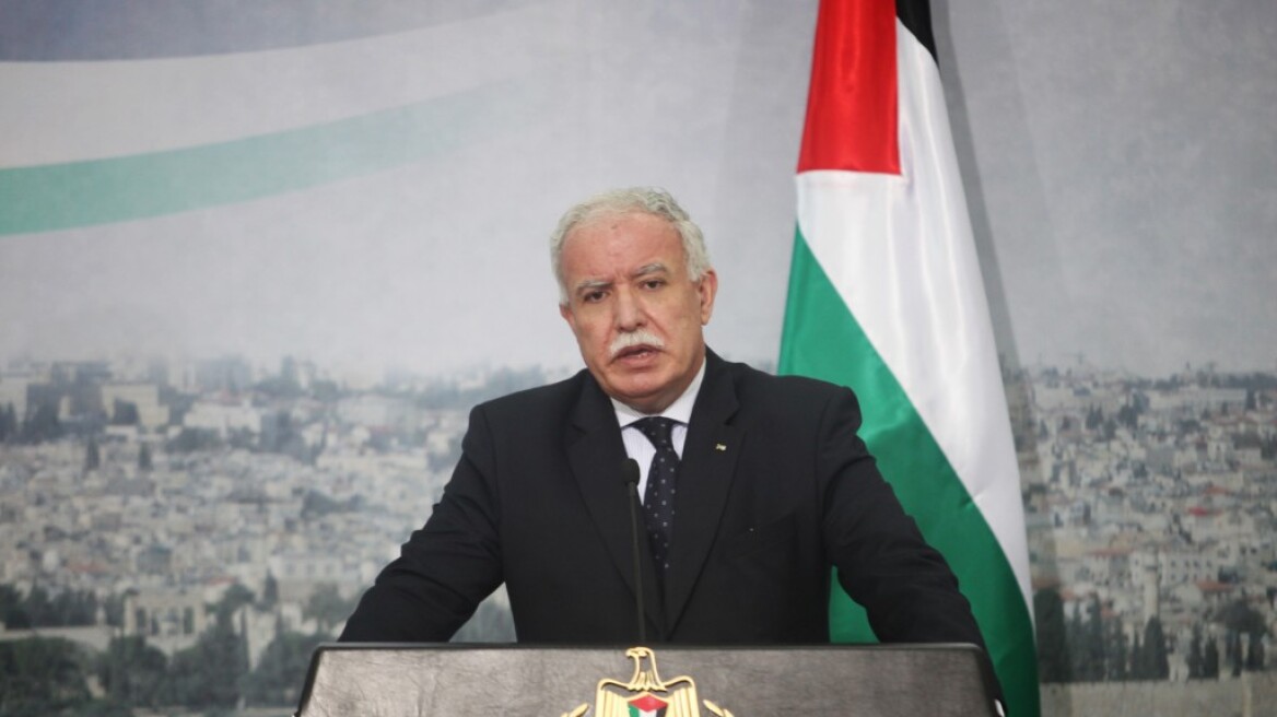 Παλαιστίνιος υπουργός Εξωτερικών: Σταματάμε τις επαφές με Αμερικανούς αξιωματούχους