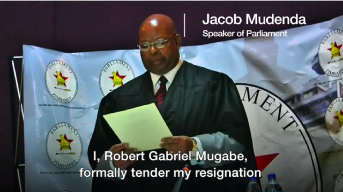 Mugabe resigns: Zimbabwe celebrates end of an era