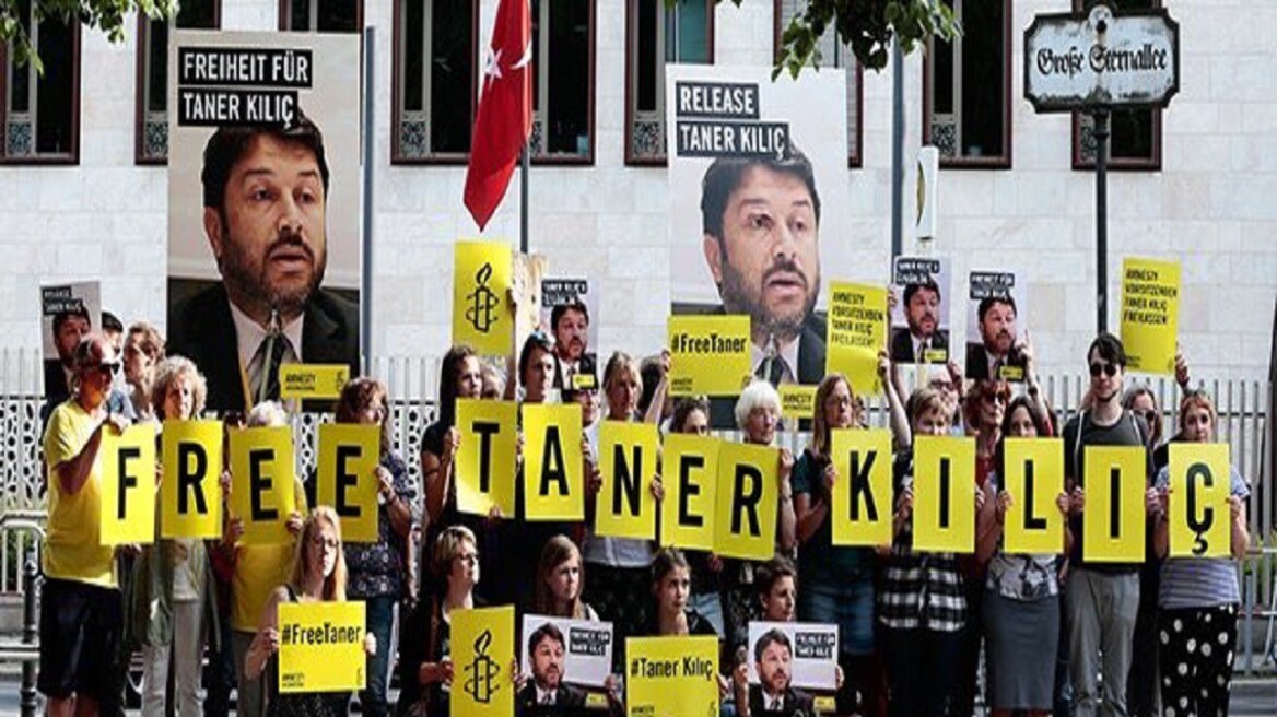 Τουρκία: Θα παραμείνει στη φυλακή ως γκιουλενιστής ο πρόεδρος της Διεθνούς Αμνηστίας