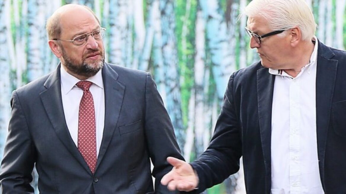 Γερμανία: Από στιγμή σε στιγμή η κρίσιμη συνάντηση του Γερμανού προέδρου Στάινμαγερ με τον Mάρτιν Σουλτς