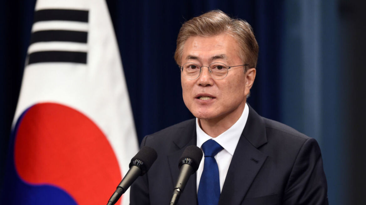 Ο πρόεδρος της Νότιας Κορέας καταδίκασε τη νέα δοκιμή πυραύλου από τη Β. Κορέα