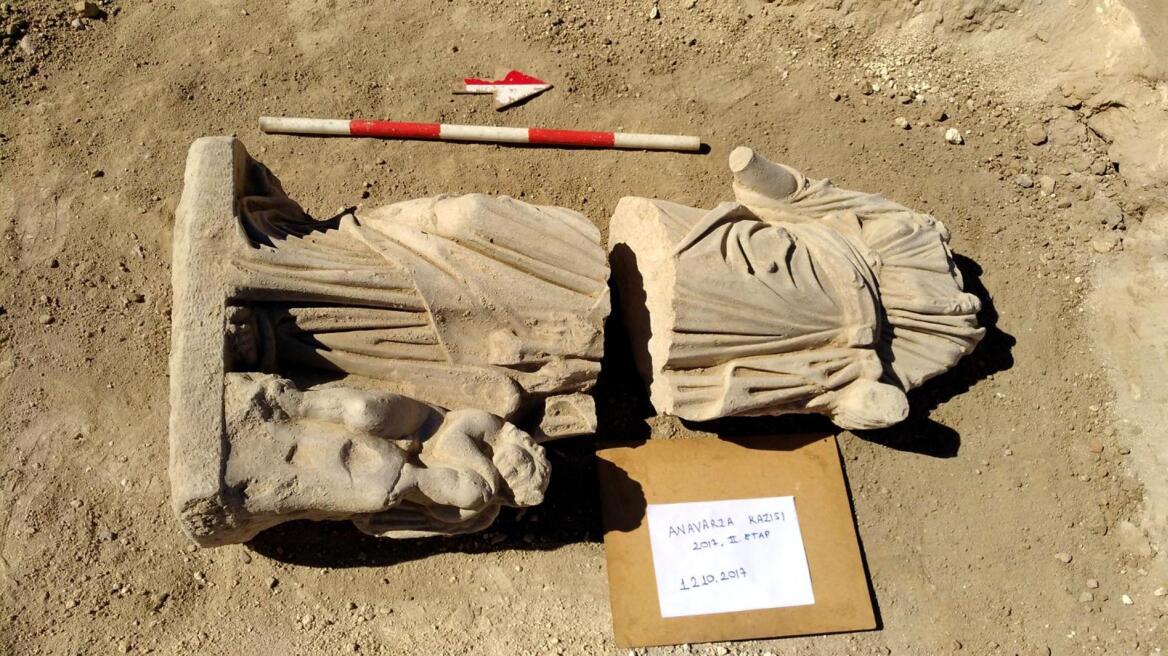 Εντυπωσιακό άγαλμα της θεάς Υγείας ανακαλύφθηκε στην Τουρκία