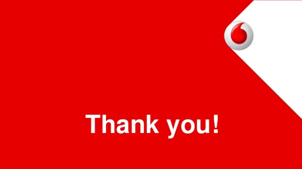 Ζήσε την εμπειρία του Vodafone Thank you μέσα από το My Vodafone
