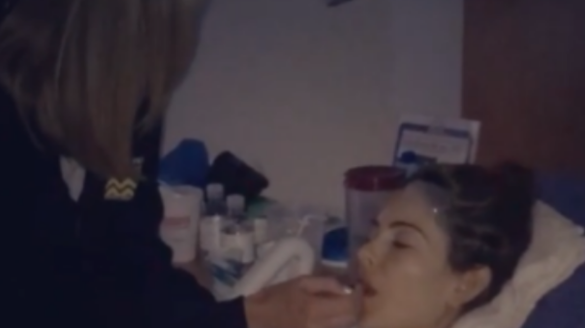 Το συγκινητικό βίντεο της Μενούνος, 24 ώρες μετά την επέμβαση στο κεφάλι