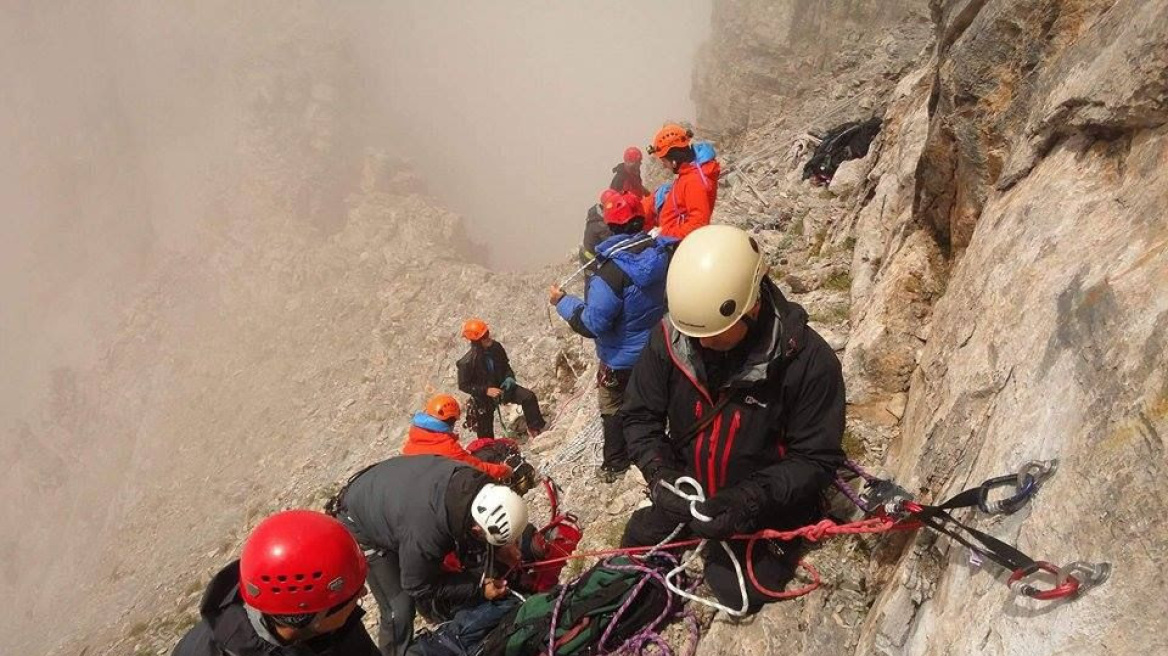 Τραγωδία στον Όλυμπο: Νεκρός ο ορειβάτης που έπεσε σε χαράδρα 200 μέτρων