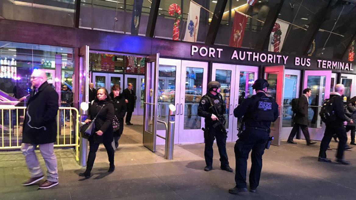 Βίντεο: Η στιγμή της έκρηξης στο σταθμό της Νέας Υόρκης