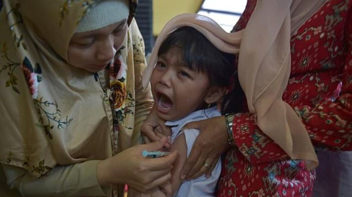 Ινδονησία: Οκτώ εκατομμύρια παιδιά και έφηβοι θα εμβολιαστούν κατά της φονικής διφθερίτιδας