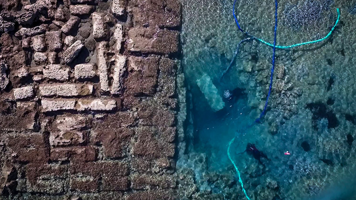 Εντυπωσιακές εικόνες από το αρχαίο λιμάνι στο Λέχαιο: Τι ανακάλυψαν οι αρχαιολόγοι