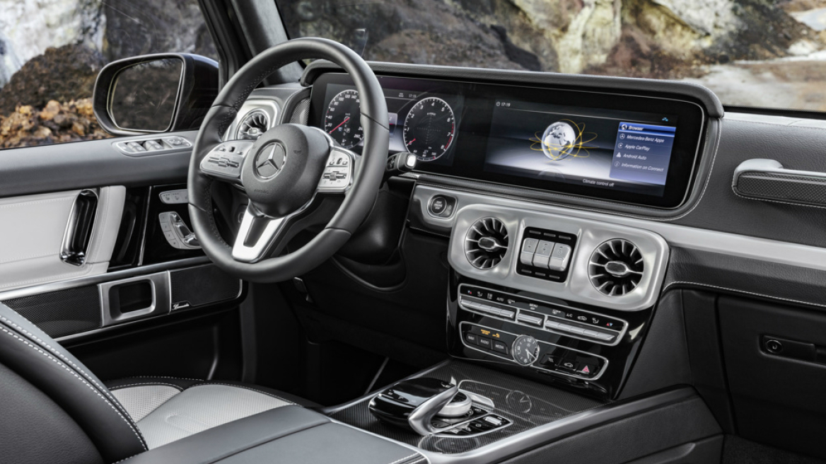 Αποκάλυψη για το εσωτερικό της Mercedes G-Class