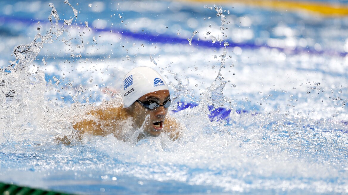 Ασημένιος στο Ευρωπαϊκό πρωτάθλημα κολύμβησης ο Βαζαίος!