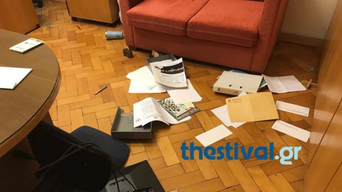 Θεσσαλονίκη: Επίθεση κουκουλοφόρων στα γραφεία της Ένωσης Συντακτών 
