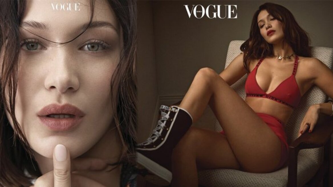 Η Bella Hadid το πρώτο εξώφυλλο του 2018 για τη Vogue Κορέας 