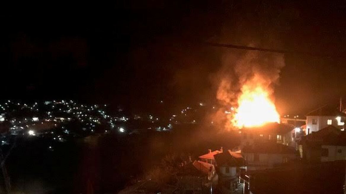 Κάηκε σπίτι στο Μέτσοβο