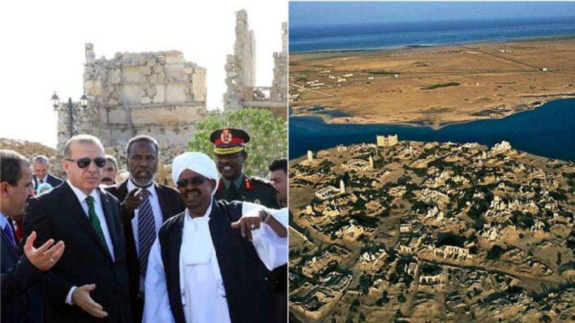 Ο μεγαλοϊδεατισμός του Ερντογάν: Ανοικοδομεί κατεστραμμένο οθωμανικό νησί στο Σουδάν