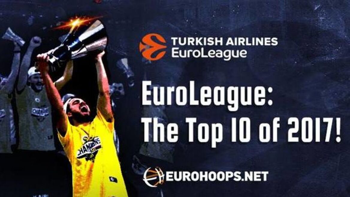 Top 10 Euroleague moments of 2017