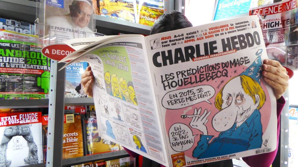 Τρία χρόνια από το μακελειό στο Charlie Hebdo - Το επετειακό σκίτσο του περιοδικού