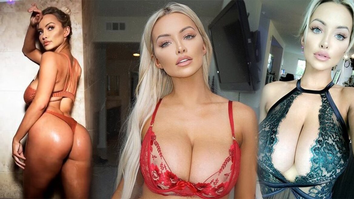 Lindsey Pelas at it again in hot lingerie photo-shoot! (photos-video)