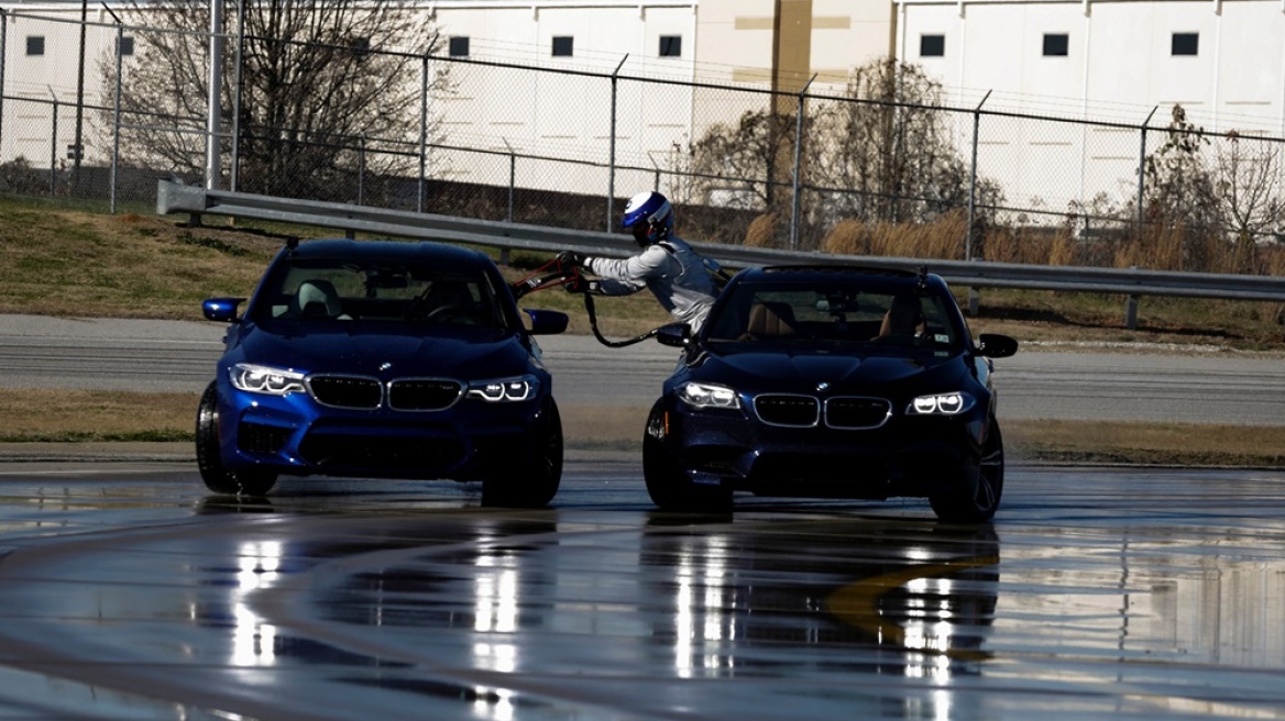 Ρεκόρ drift από τη νέα BMW M5 (video)