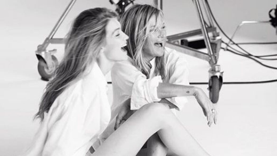 Πώς η Kate Moss «έκοψε» απροκάλυπτα την Gigi Hadid από την κοινή τους φωτογράφιση