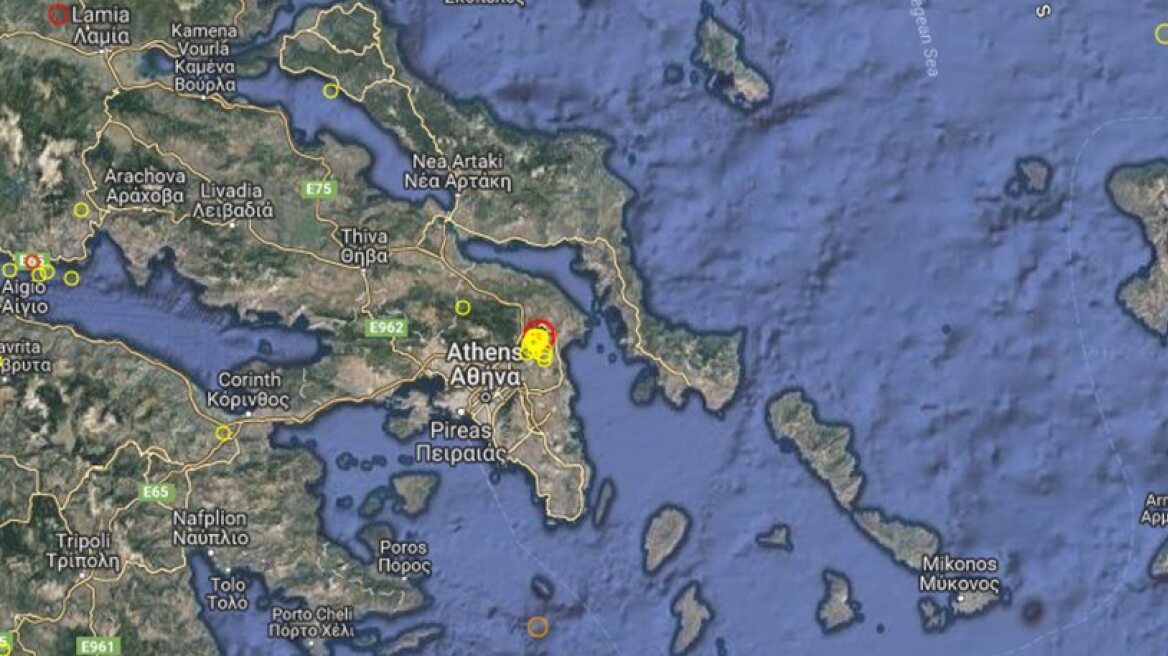 A 4,4R earthquake shakes Athens!