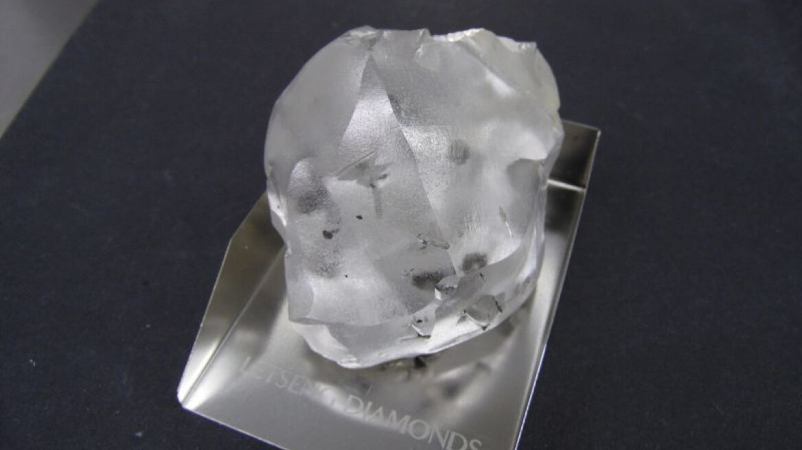 Το πέμπτο μεγαλύτερο διαμάντι παγκοσμίως ανακαλύφθηκε στο Λεσότο