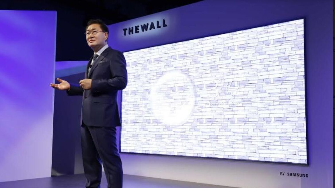 «The Wall»: Η Samsung αποκαλύπτει την οθόνη του μέλλοντος   